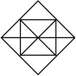 逻辑推理题:图中有多少个三角形？